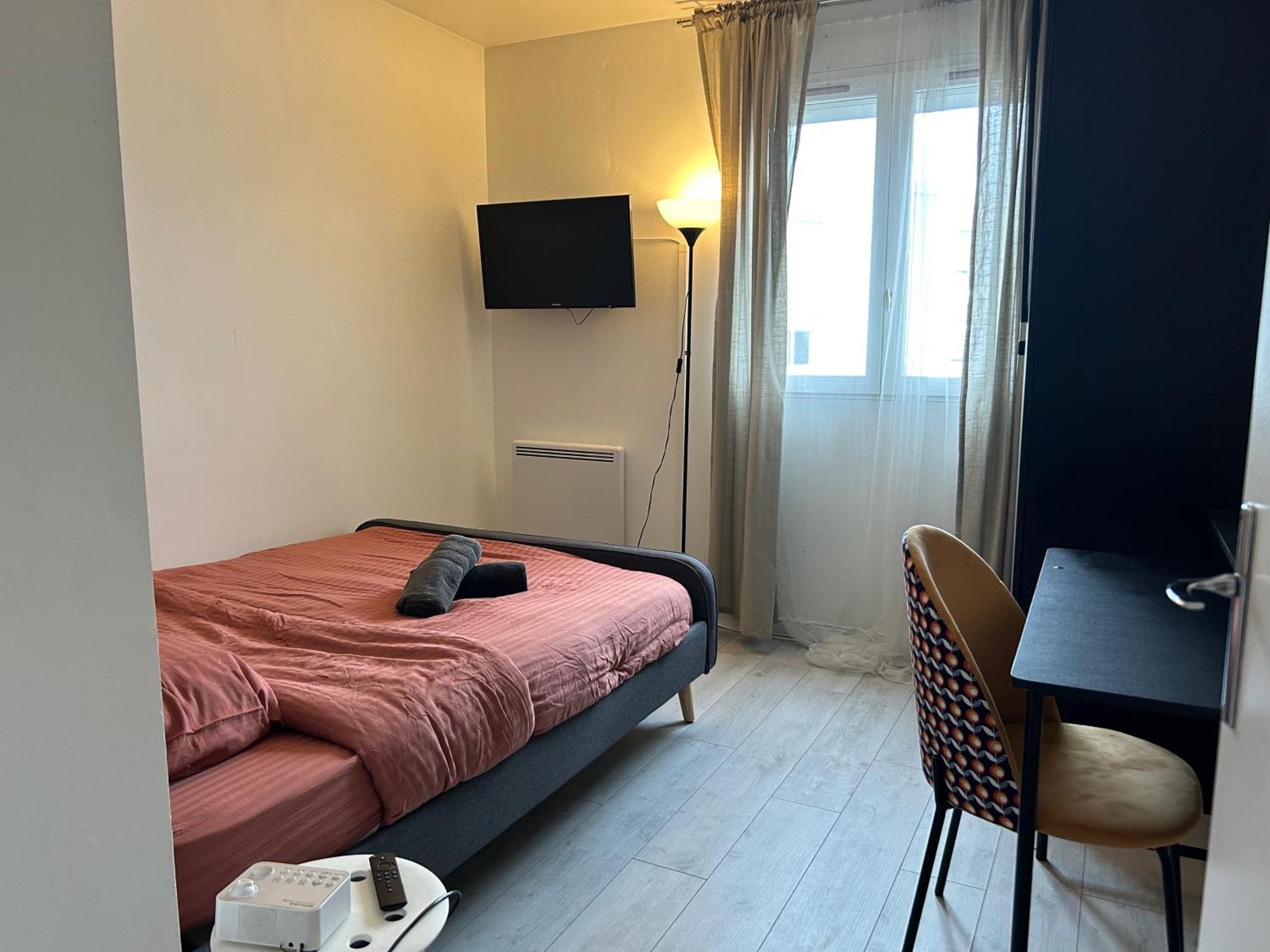 Appartement - Proche Rer - 2 Chambres & 4 Lits Double - Paris Orly Courcouronnes Exterior foto